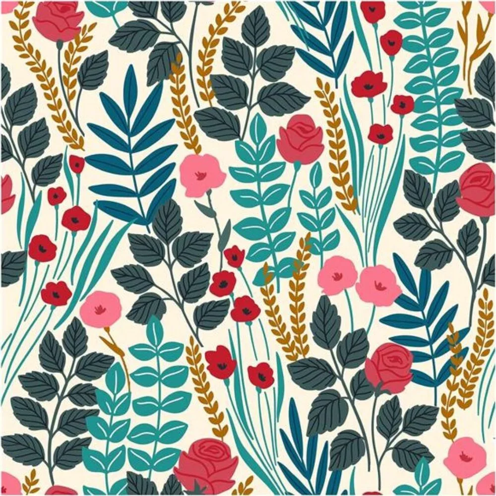 Boho Wallpaper Peel and Stick Leaf Tropical Wallpaper